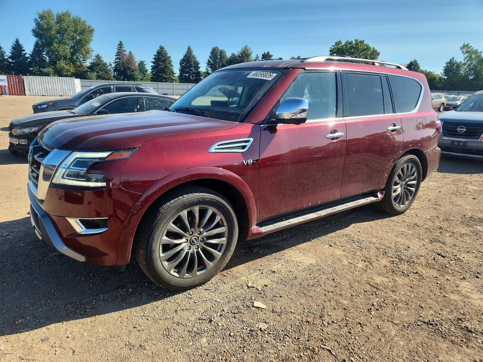2021 Nissan Armada მანქანა იყიდება აუქციონზე, vin: JN8AY2DB5M9794942, აუქციონის ნომერი: 66098826
