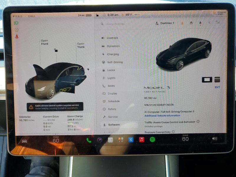 Aukcja sprzedaży 2018 Tesla Model 3, vin: 5YJ3E1EA0JF176376, numer aukcji: 64797966