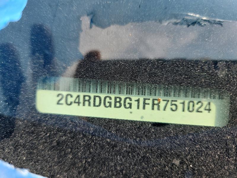 Aukcja sprzedaży 2015 Dodge Grand Caravan, vin: 2C4RDGBG1FR751024, numer aukcji: 52085226