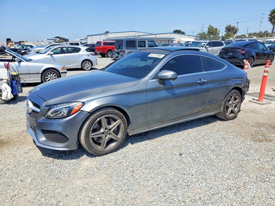 2017 Mercedes-benz C მანქანა იყიდება აუქციონზე, vin: WDDWJ4KB1HF538315, აუქციონის ნომერი: 63772886