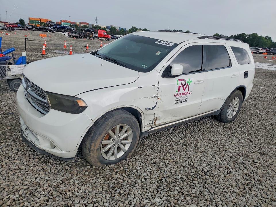 2014 Dodge Durango მანქანა იყიდება აუქციონზე, vin: 1C4RDJAG3EC484233, აუქციონის ნომერი: 65752426