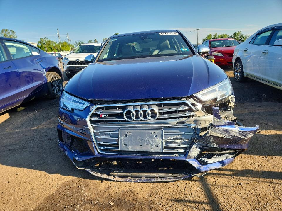 Aukcja sprzedaży 2018 Audi S4, vin: WAUB4AF47JA002351, numer aukcji: 63287246