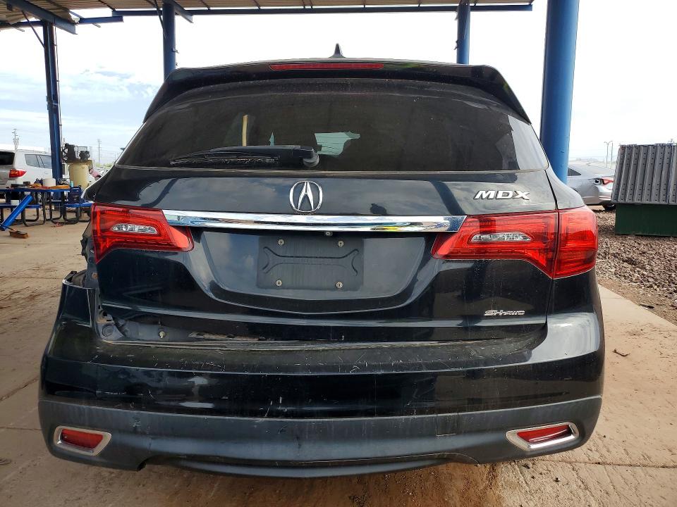 65155426 :رقم المزاد ، 5FRYD4H44GB509220 vin ، 2016 Acura Mdx مزاد بيع