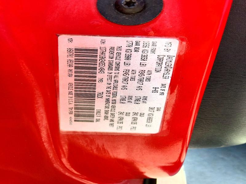 2004 Dodge Ram 1500 მანქანა იყიდება აუქციონზე, vin: 1D7HA18N24S514843, აუქციონის ნომერი: 65617326