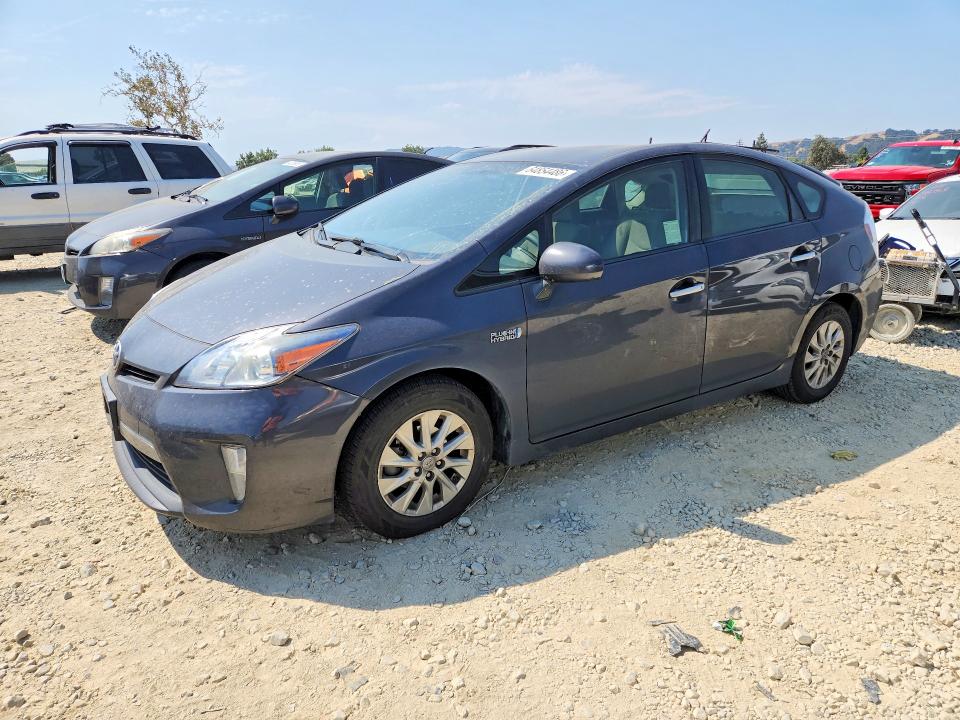 2014 Toyota Prius Plug-in Hybrid მანქანა იყიდება აუქციონზე, vin: JTDKN3DP6E3059353, აუქციონის ნომერი: 64854486