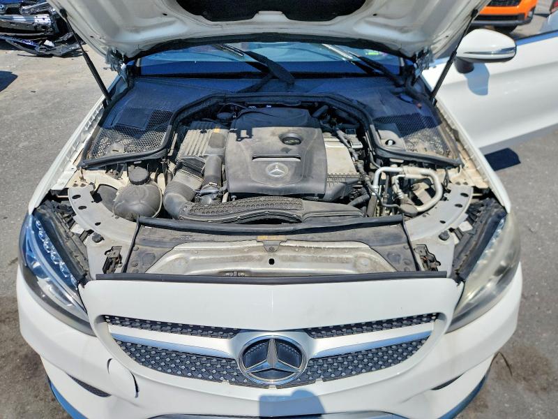 2017 Mercedes-benz C მანქანა იყიდება აუქციონზე, vin: WDDWJ4KB1HF386049, აუქციონის ნომერი: 64374506