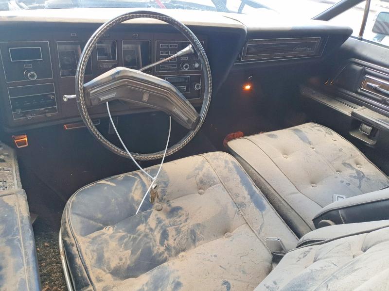 65891936 :رقم المزاد ، 6Y89A822943 vin ، 1976 Lincoln Continental مزاد بيع