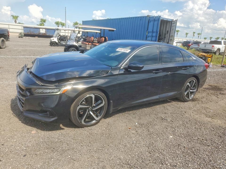 2022 Honda Accord მანქანა იყიდება აუქციონზე, vin: 1HGCV1F34NA051588, აუქციონის ნომერი: 64931836
