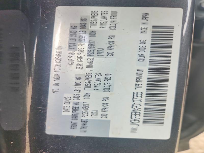 Продажа на аукционе авто 2023 Mazda Cx-5, vin: JM3KFBBMXP0107366, номер лота: 64127696
