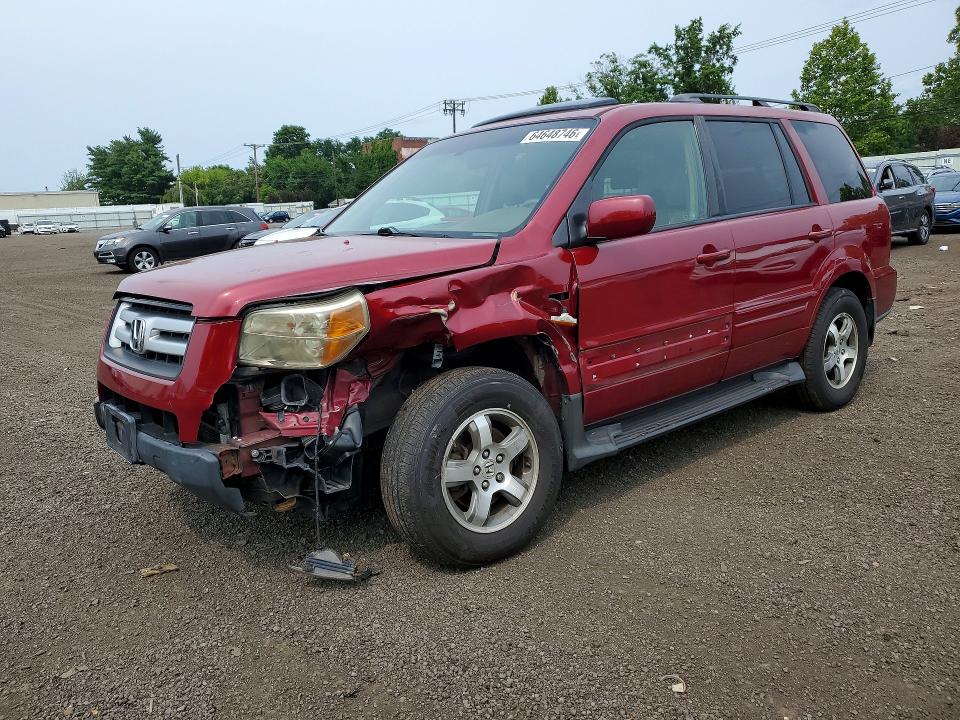 2006 Honda Pilot მანქანა იყიდება აუქციონზე, vin: 5FNYF18526B023085, აუქციონის ნომერი: 64648746