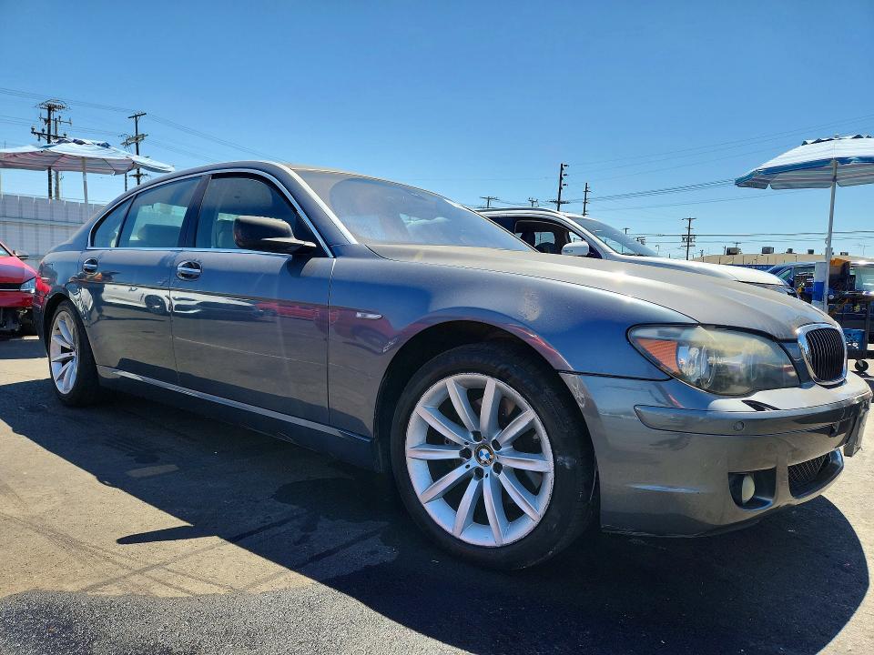 65939496 :رقم المزاد ، WBAHN83587DT67089 vin ، 2007 Bmw 750 مزاد بيع
