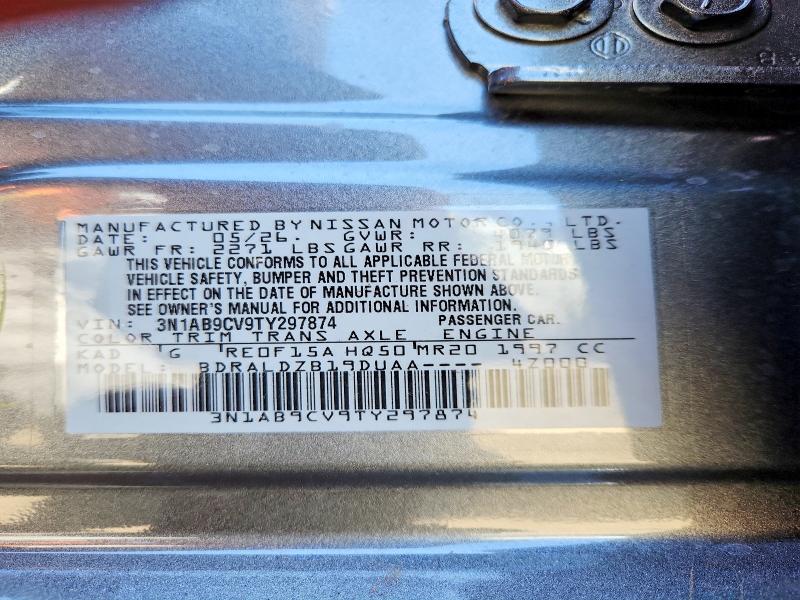 63355996 :رقم المزاد ، 3N1AB9CV9TY297874 vin ، 2026 Nissan Sentra مزاد بيع