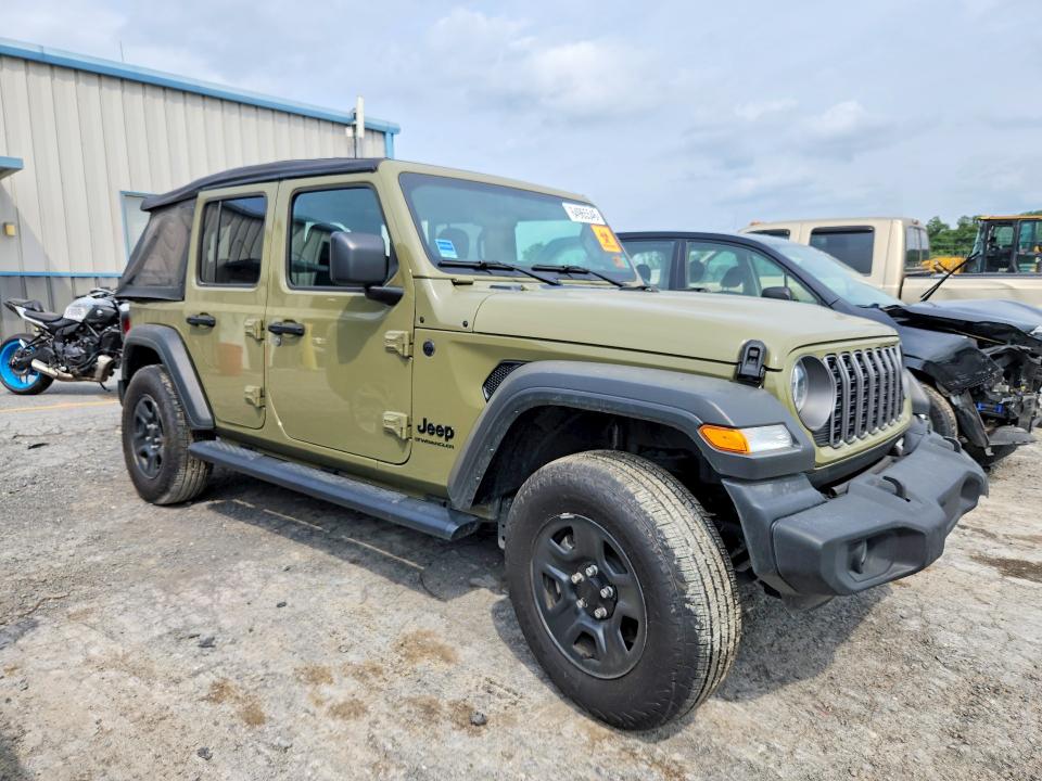 64965546 :رقم المزاد ، 1C4PJXDG5SW548958 vin ، 2025 Jeep Wrangler مزاد بيع