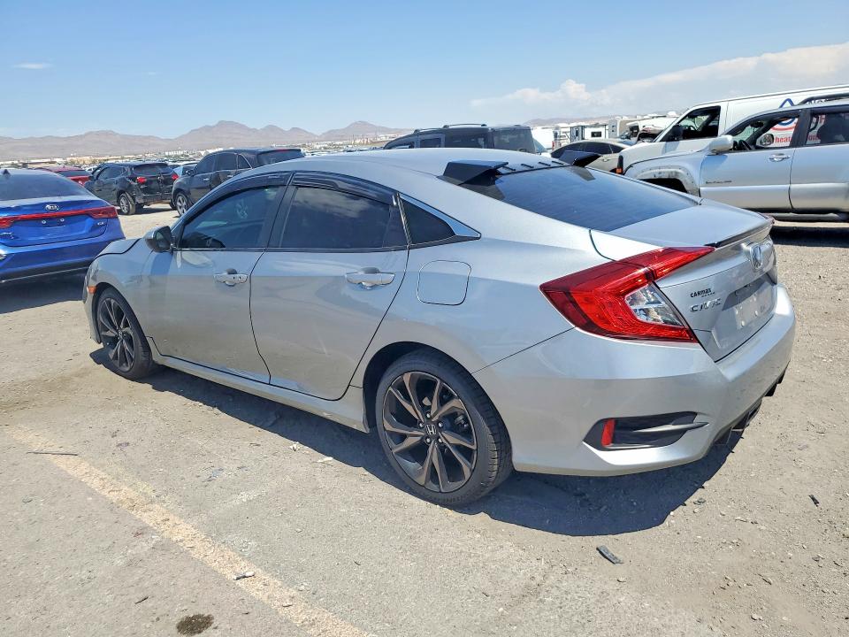 66155036 :رقم المزاد ، 19XFC2F88KE040444 vin ، 2019 Honda Civic مزاد بيع