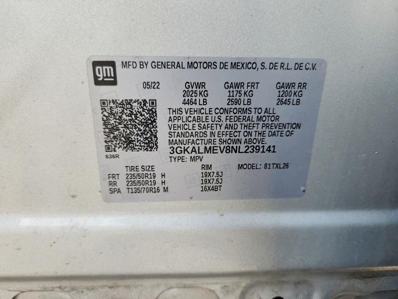 Продажа на аукционе авто 2022 Gmc Terrain, vin: 3GKALMEV8NL239141, номер лота: 65722676