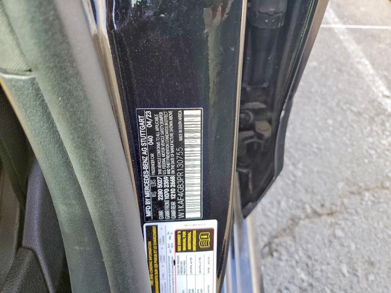 63717136 :رقم المزاد ، W1KAF4GB3PR130755 vin ، 2023 Mercedes-benz C مزاد بيع