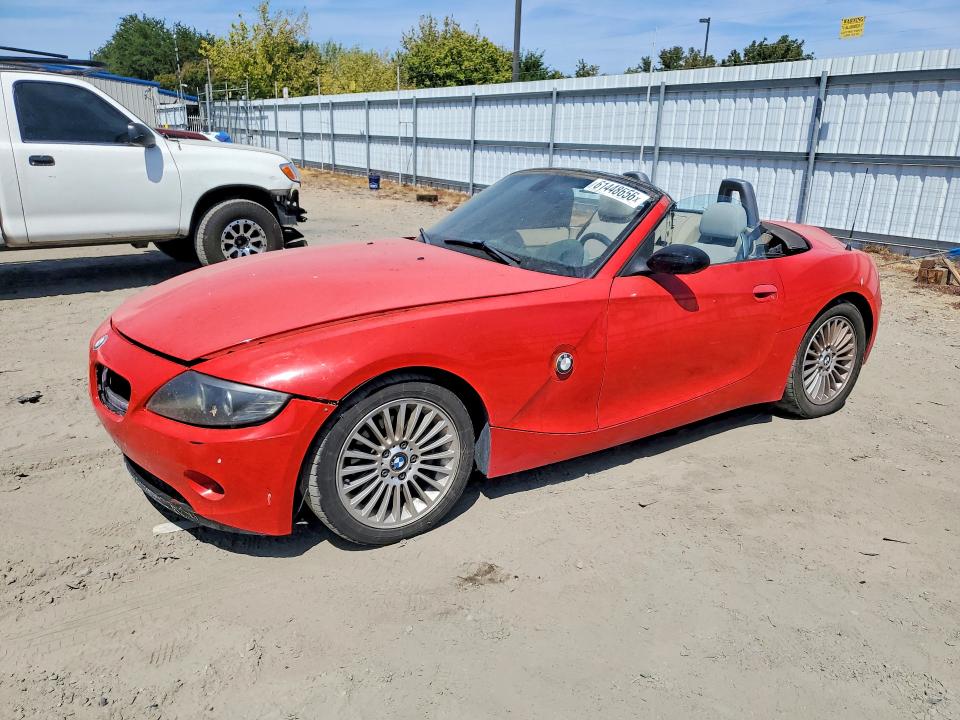 2004 Bmw Z4 მანქანა იყიდება აუქციონზე, vin: 4USBT53424LU06291, აუქციონის ნომერი: 61448656