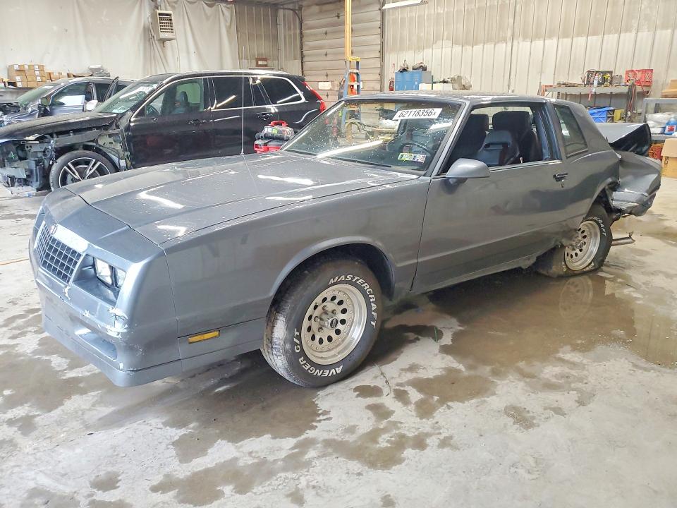 1986 Chevrolet Monte Carlo მანქანა იყიდება აუქციონზე, vin: 1G1GZ37G2GR165717, აუქციონის ნომერი: 62118356
