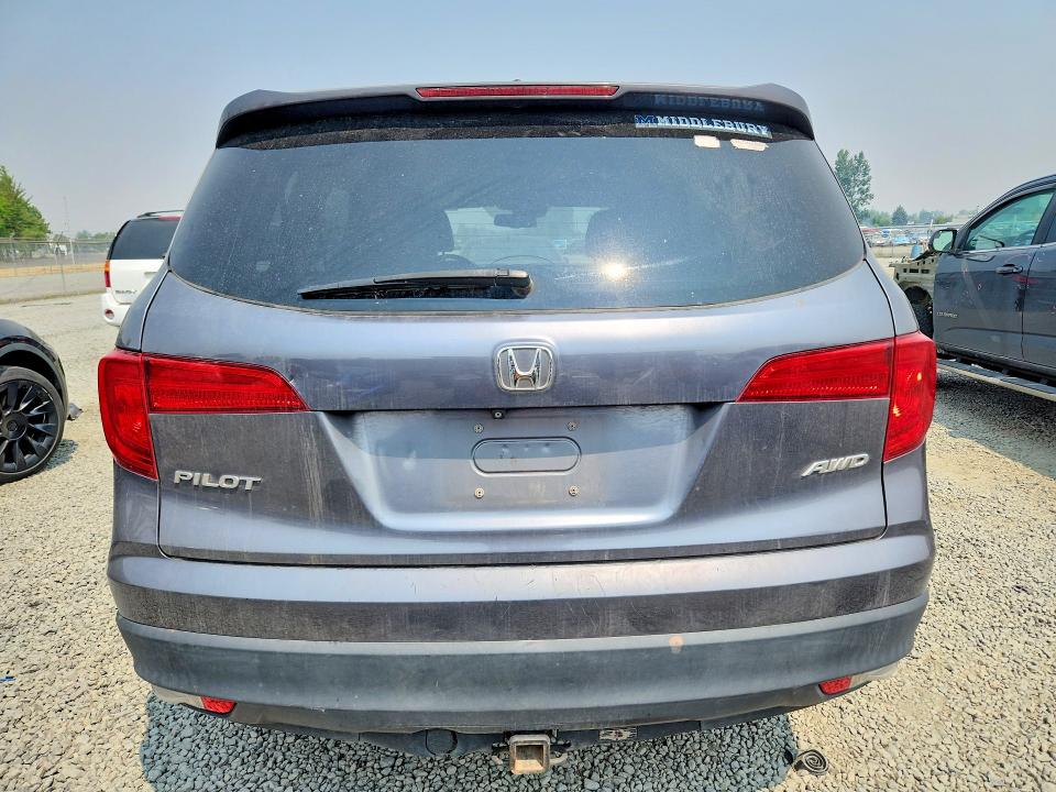 2017 Honda Pilot მანქანა იყიდება აუქციონზე, vin: 5FNYF6H62HB004352, აუქციონის ნომერი: 63768696