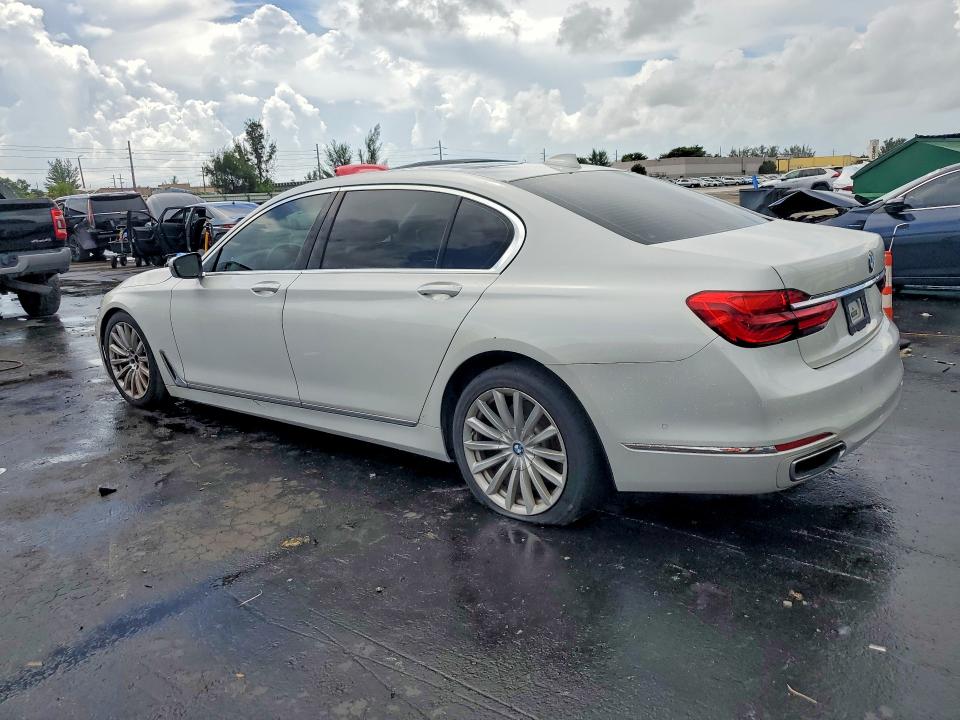 2016 Bmw 740 მანქანა იყიდება აუქციონზე, vin: WBA7E2C51GG547862, აუქციონის ნომერი: 64183566