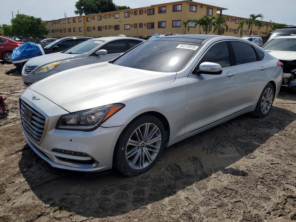 66573976 :رقم المزاد ، KMHGN4JE3JU225794 vin ، 2018 Genesis G80 مزاد بيع
