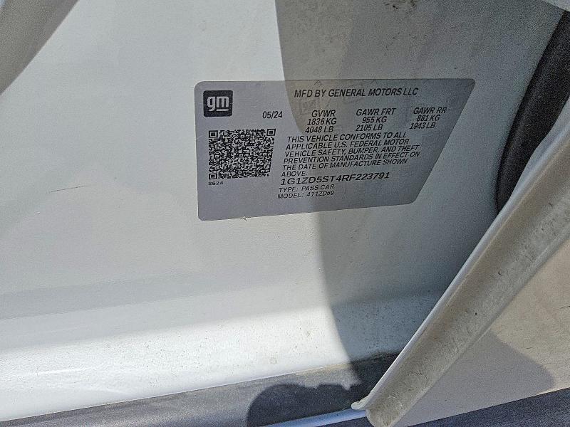 65650926 :رقم المزاد ، 1G1ZD5ST4RF223791 vin ، 2024 Chevrolet Malibu مزاد بيع