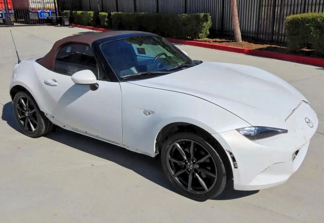 2018 Mazda Mx-5 Miata მანქანა იყიდება აუქციონზე, vin: JM1NDAD70J0201857, აუქციონის ნომერი: 65948366