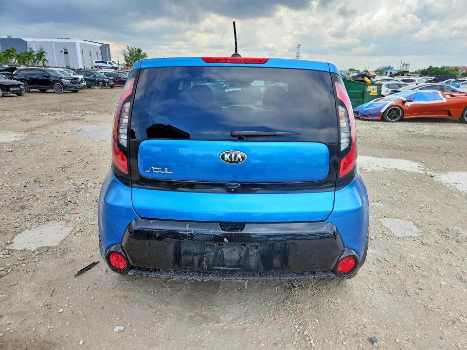 65619126 :رقم المزاد ، KNDJP3A57G7299922 vin ، 2016 Kia Soul مزاد بيع