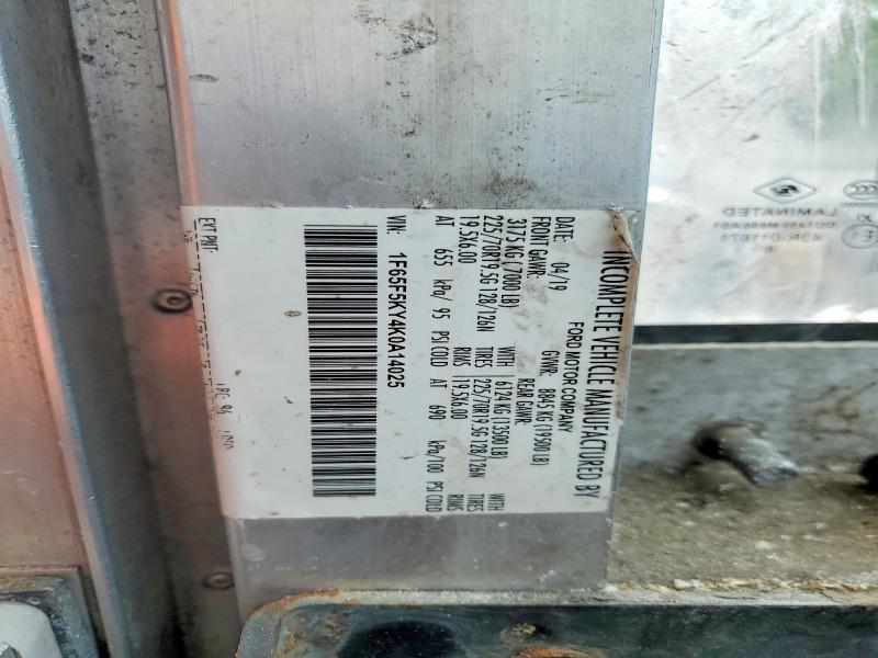 Aukcja sprzedaży 2019 Ford F590, vin: 1F65F5KY4K0A14025, numer aukcji: 48077076