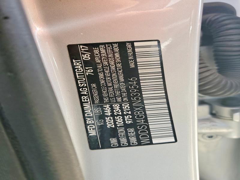 62902806 :رقم المزاد ، WDDSJ4GBXJN539546 vin ، 2018 Mercedes-benz Cla مزاد بيع