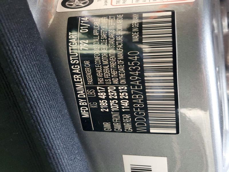 Продаж на аукціоні авто 2014 Mercedes-benz C, vin: WDDGF8AB7EA943540, номер лоту: 64477126