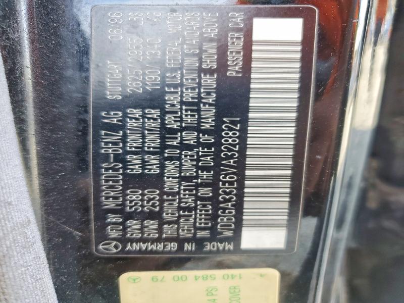 Aukcja sprzedaży 1997 Mercedes-benz S, vin: WDBGA33E6VA328821, numer aukcji: 66886876