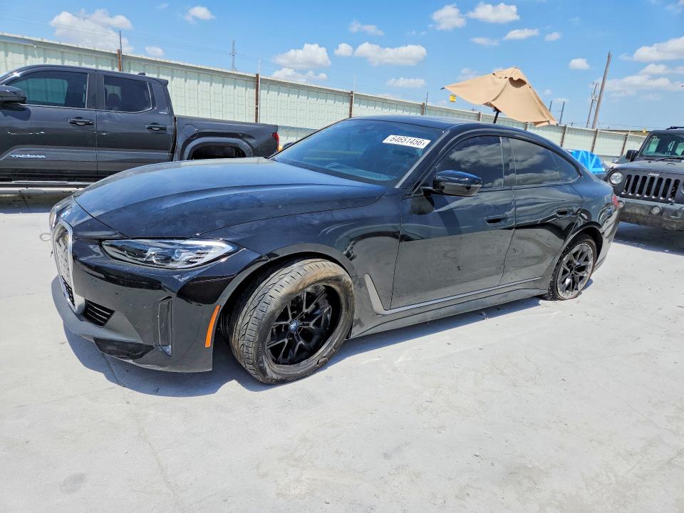 2023 Bmw I4 მანქანა იყიდება აუქციონზე, vin: WBY43AW0XPFP65485, აუქციონის ნომერი: 64651456