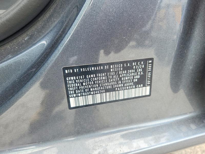 Aukcja sprzedaży 2026 Volkswagen Jetta, vin: 3VW7W7BU9TM046740, numer aukcji: 65678046