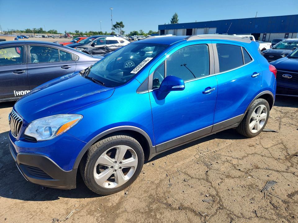 Продаж на аукціоні авто 2016 Buick Encore, vin: KL4CJASB4GB618364, номер лоту: 63390746