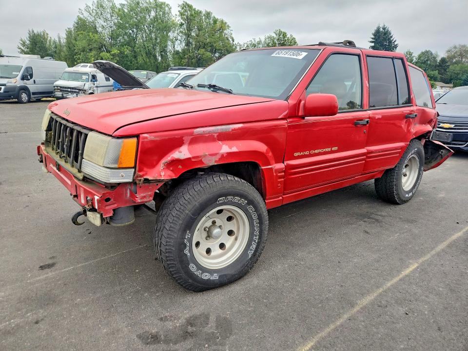 1996 Jeep Grand Cherokee მანქანა იყიდება აუქციონზე, vin: 1J4EZ78Y9TC126840, აუქციონის ნომერი: 65191506