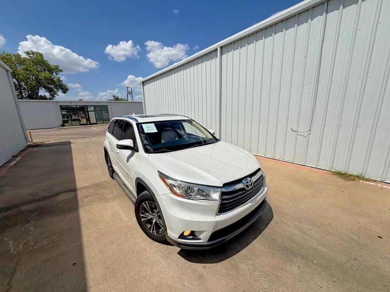 Aukcja sprzedaży 2016 Toyota Highlander, vin: 5TDKKRFH9GS155738, numer aukcji: 65043006