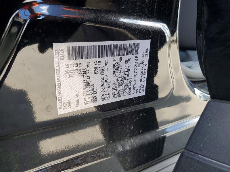 2026 Nissan Rogue მანქანა იყიდება აუქციონზე, vin: 5N1BT3BA6TC772038, აუქციონის ნომერი: 67185616