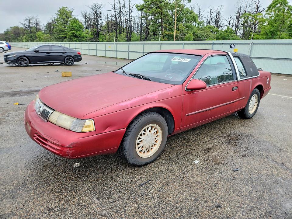 1994 Mercury Cougar მანქანა იყიდება აუქციონზე, vin: 1MELM6242RH622861, აუქციონის ნომერი: 63662756