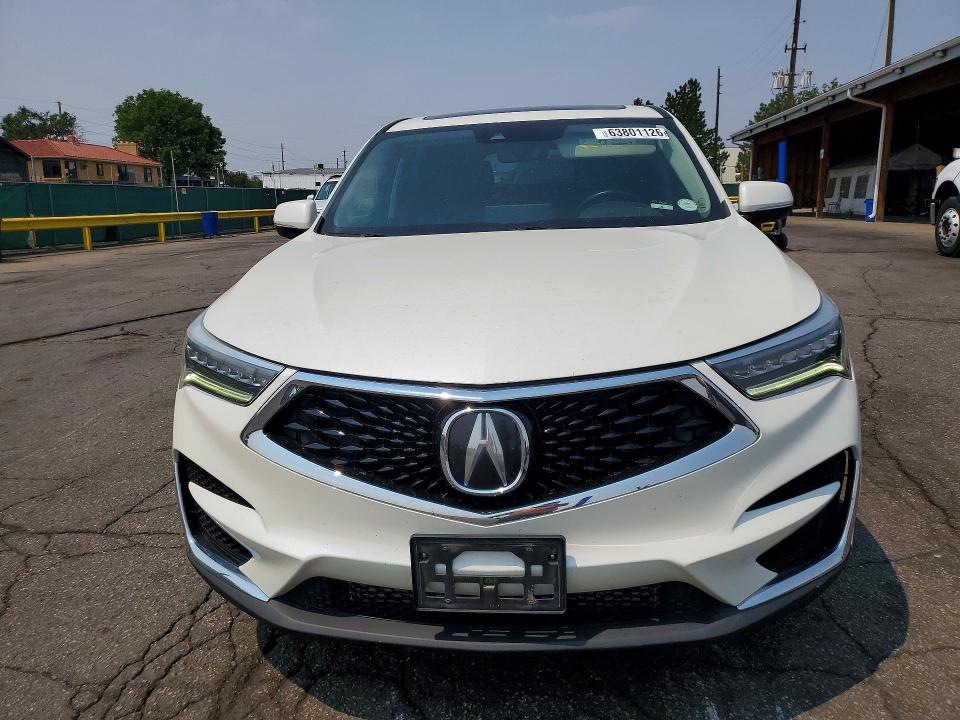 63801126 :رقم المزاد ، 5J8TC2H53KL025154 vin ، 2019 Acura Rdx مزاد بيع