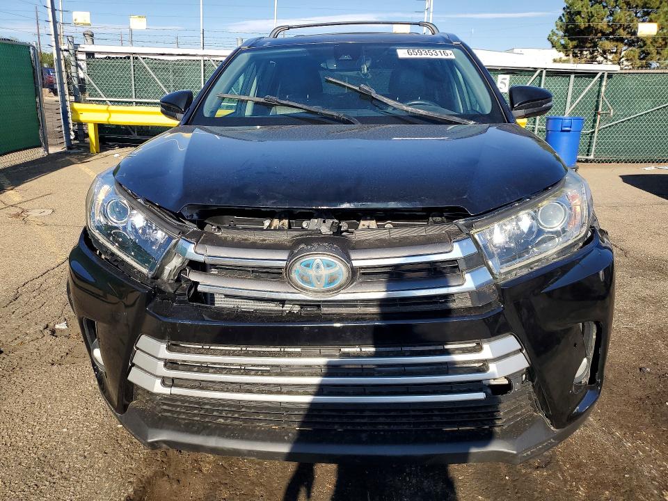 Aukcja sprzedaży 2017 Toyota Highlander Hybrid, vin: 5TDDGRFH8HS027163, numer aukcji: 65935316