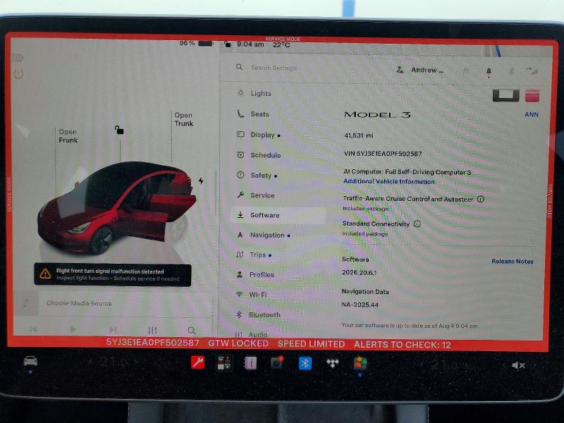 Продаж на аукціоні авто 2023 Tesla Model 3, vin: 5YJ3E1EA0PF502587, номер лоту: 63430236