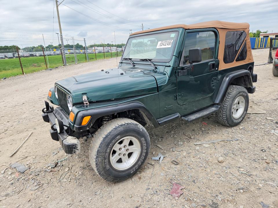 65432466 :رقم المزاد ، 1J4FA29P3YP802526 vin ، 2000 Jeep Wrangler / Tj مزاد بيع