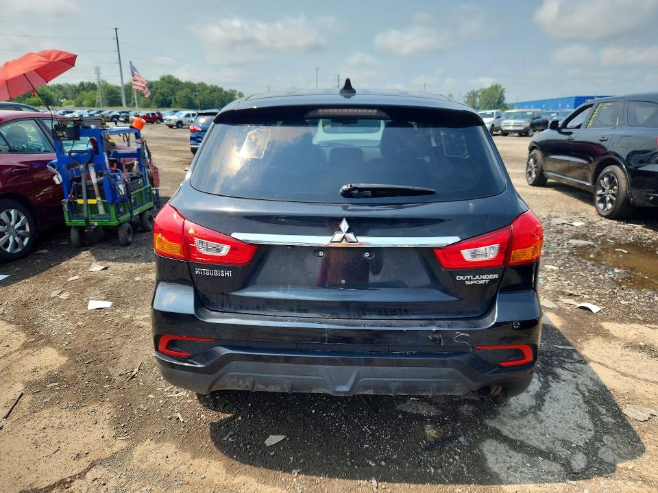 2018 Mitsubishi Outlander Sport მანქანა იყიდება აუქციონზე, vin: JA4AP3AU2JZ007493, აუქციონის ნომერი: 64552906