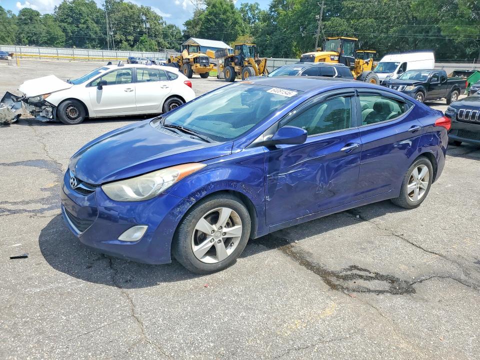 2012 Hyundai Elantra მანქანა იყიდება აუქციონზე, vin: 5NPDH4AE6CH142274, აუქციონის ნომერი: 64081546