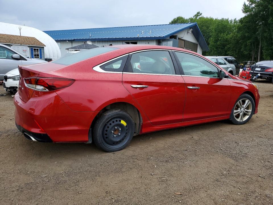 66243276 :رقم المزاد ، 5NPE34AF4JH631457 vin ، 2018 Hyundai Sonata Sel مزاد بيع