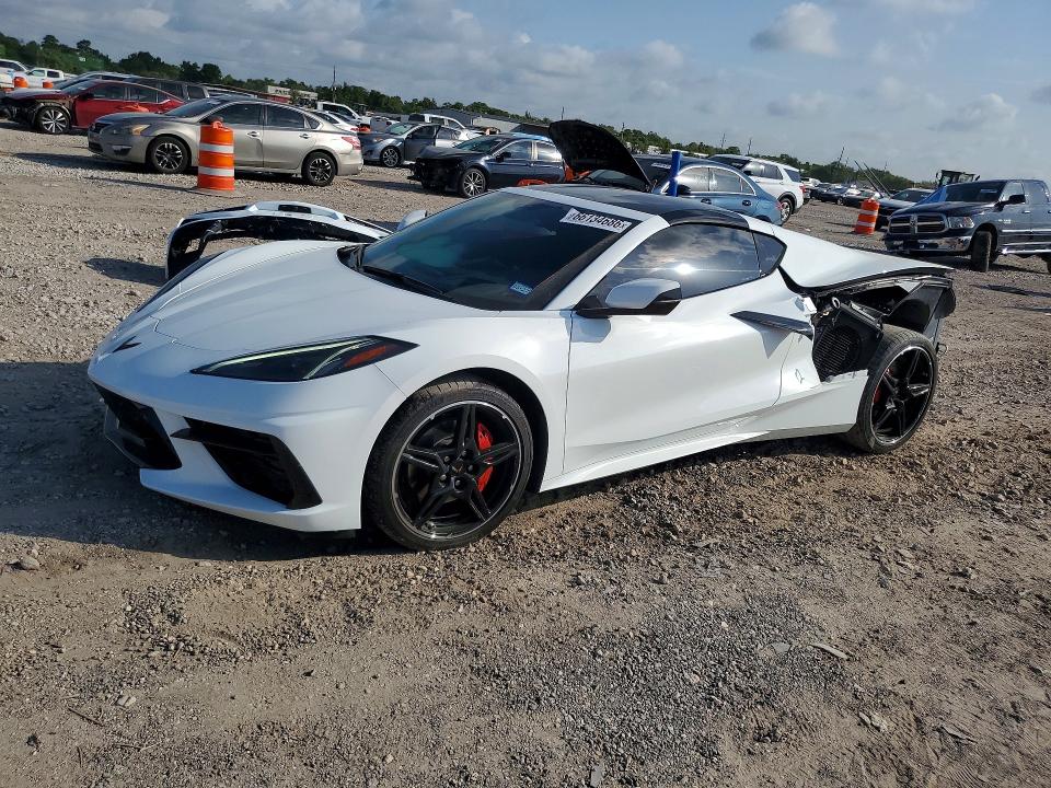 66134686 :رقم المزاد ، 1G1YB2D46N5122323 vin ، 2022 Chevrolet Corvette مزاد بيع