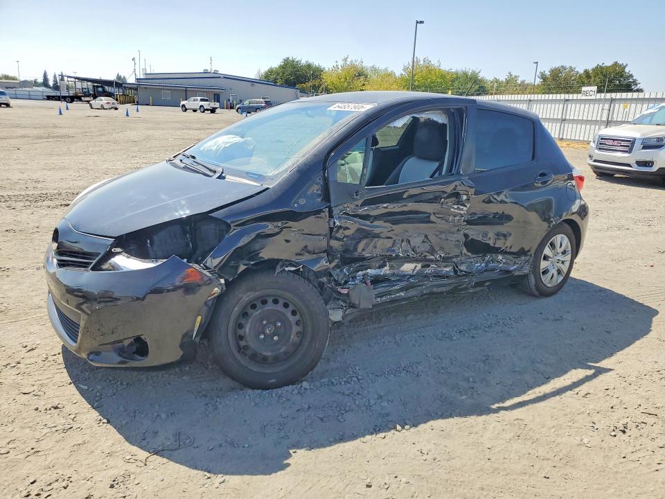 64857906 :رقم المزاد ، JTDKTUD37ED573585 vin ، 2014 Toyota Yaris مزاد بيع