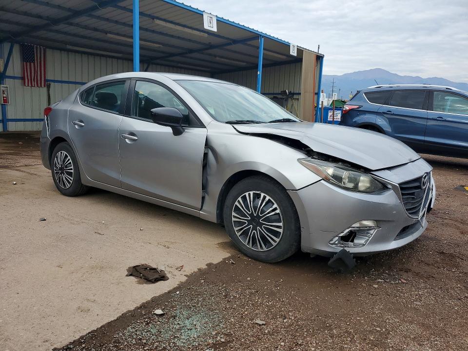 64693486 :رقم المزاد ، JM1BM1T78F1221604 vin ، 2015 Mazda 3 مزاد بيع