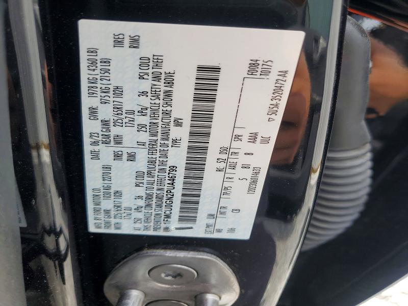 Продажа на аукционе авто 2023 Ford Escape, vin: 1FMCU0GN2PUA46799, номер лота: 63441566
